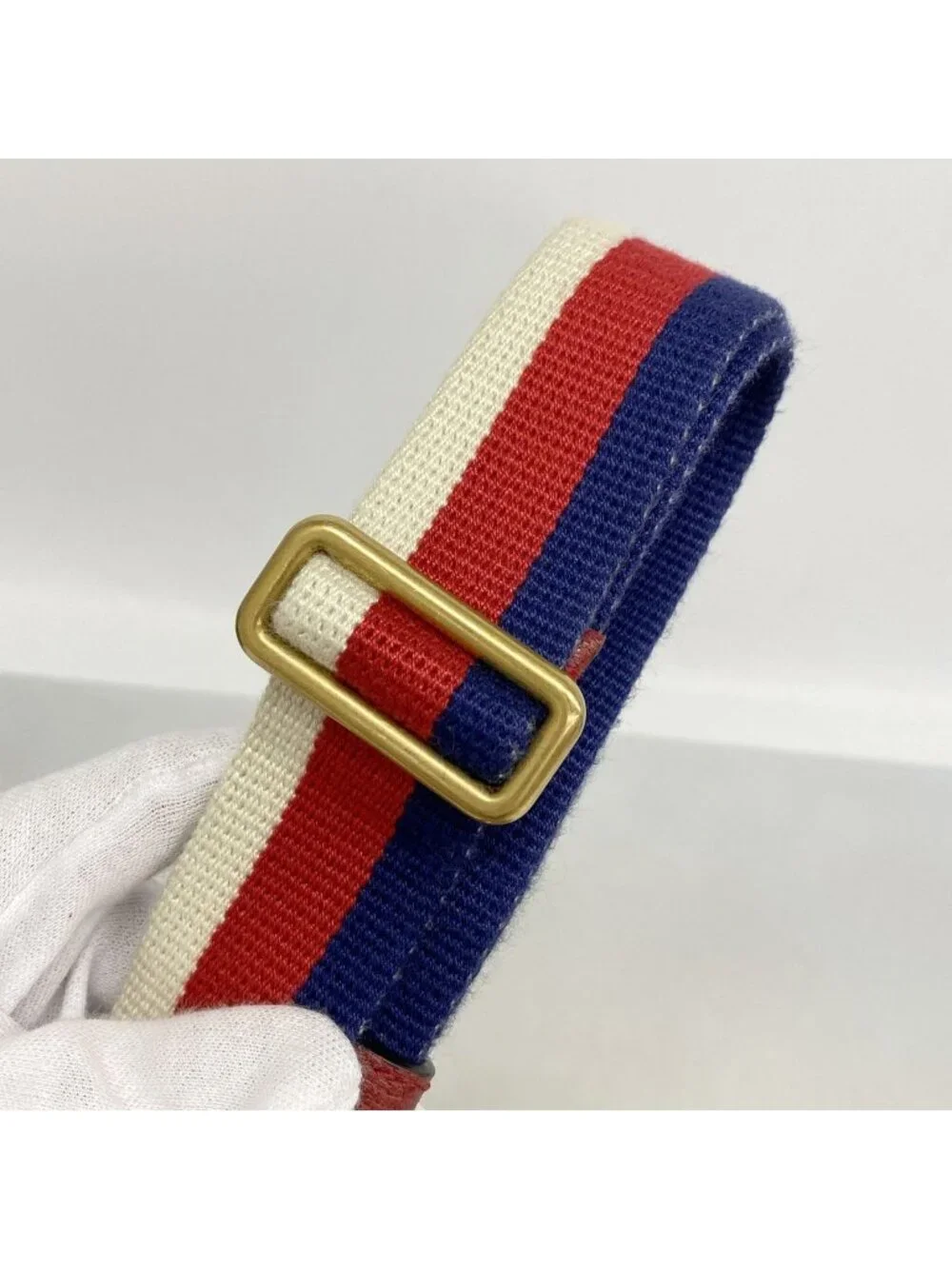 Gucci Waist Bag GG Supreme Neo Vintage Brown Bordeaux Gold